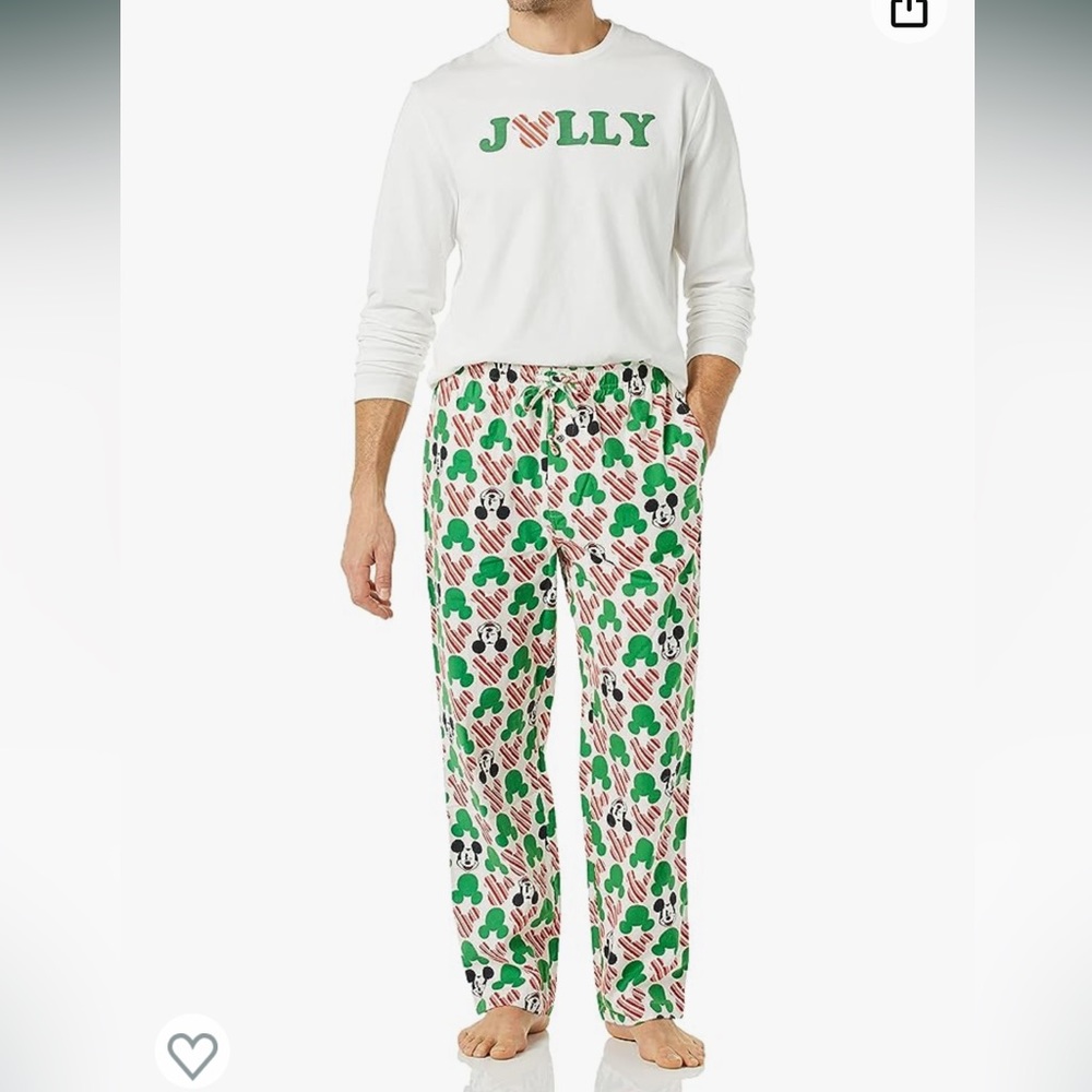 Mens Christmas Pajamas, Medium & Small New!